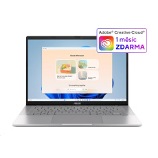 ASUS NTB Vivobook S14 (S3407CA-LY008W), Ultra 7 255H, 14" 1920 x 1200, 16GB, 1TB SSD, UHD, W11 Home, Cool Silver ASUS NTB Vivobook S14 (S3407CA-LY008W), Ultra 7 255H, 14" 1920 x 1200, 16GB, 1TB SSD, UHD, W11 Home, Cool Silver