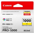 Canon CARTRIDGE PFI-1000Y žlutá pro ImagePROGRAF PRO-1000 (329 str.)