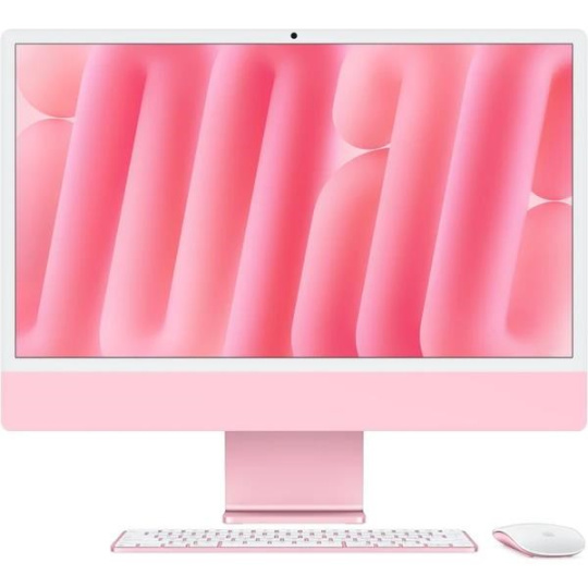 Apple iMac 24'' 4.5K display M4 chip 10-core CPU and 10-core GPU, 16GB, 512GB SSD - Pink