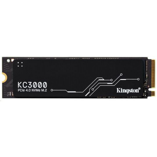 Kingston SSD 1TB (1024GB) KC3000 M.2 2280 NVMe™ PCIe Gen 4 (R 7000MB/s; W 6000MB/s)