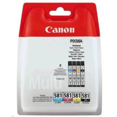 Canon CARTRIDGE CLI-581 C/M/Y/BK MULTI SEC pro PIXMA TS615x,625x,635x,815x,915x, TR7550 (200 str.) Canon CARTRIDGE CLI-581 C/M/Y/BK MULTI SEC pro PIXMA TS615x,625x,635x,815x,915x, TR7550 (200 str.)