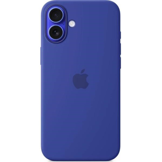APPLE iPhone 16 Plus Silicone Case with MagSafe - Ultramarine APPLE iPhone 16 Plus Silicone Case with MagSafe - Ultramarine