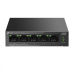 TP-Link LiteWave switch LS105LP (5x100Mb/s, 4xPoE, 41W, fanless)