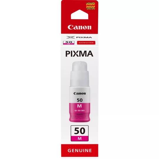 Canon BJ INK GI-50 Magenta Ink Bottle pro Canon PIXMA G6050, G5050, G7050, G7040 (7700 str.)