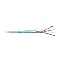 FTP kabel LYNX, Cat5E, drát, PVC, Dca, šedý, 305m