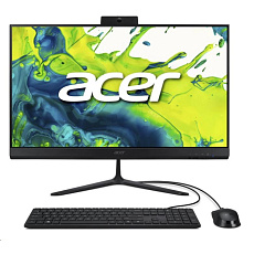 ACER PC AiO Aspire C27-2G_LUBC5120U_65W,Core5 120U,27" FHD,8GB,512GB SSD,UHD,Linux,Black