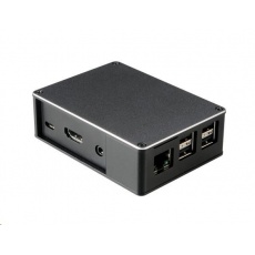 AKASA krabička pro Raspberry Pi 3 Model B/B+, Pi 2 Model B, Asus Tinker Board, black, Aluminium AKASA krabička pro Raspberry Pi 3 Model B/B+, Pi 2 Model B, Asus Tinker Board, black, Aluminium
