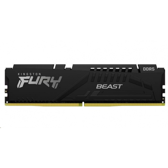 KINGSTON DIMM DDR5 8GB 5200MT/s CL40 FURY Beast Černá