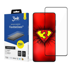 3mk FlexibleGlass Max pro Samsung Galaxy S21+ (SM-G996), černá 3mk FlexibleGlass Max pro Samsung Galaxy S21+ (SM-G996), černá