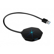 PLATINET Rozbočovač, USB 3.0 hub 4-port PLATINET Rozbočovač, USB 3.0 hub 4-port