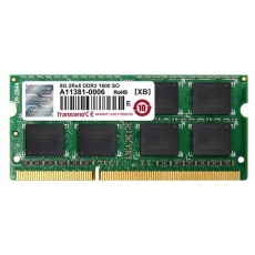 SODIMM DDR3 8GB 1600MHz TRANSCEND JetRam™, 512Mx8 CL11, retail