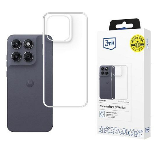 3mk ochranný kryt Clear Case pro Motorola Moto G67 3mk ochranný kryt Clear Case pro Motorola Moto G67
